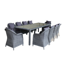 Hochwertige Outdoor Rattan Dining Furniture